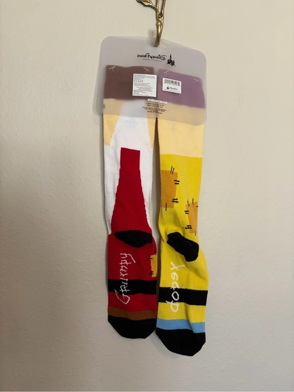 NWT Disney Grumpy and Dopey Socks